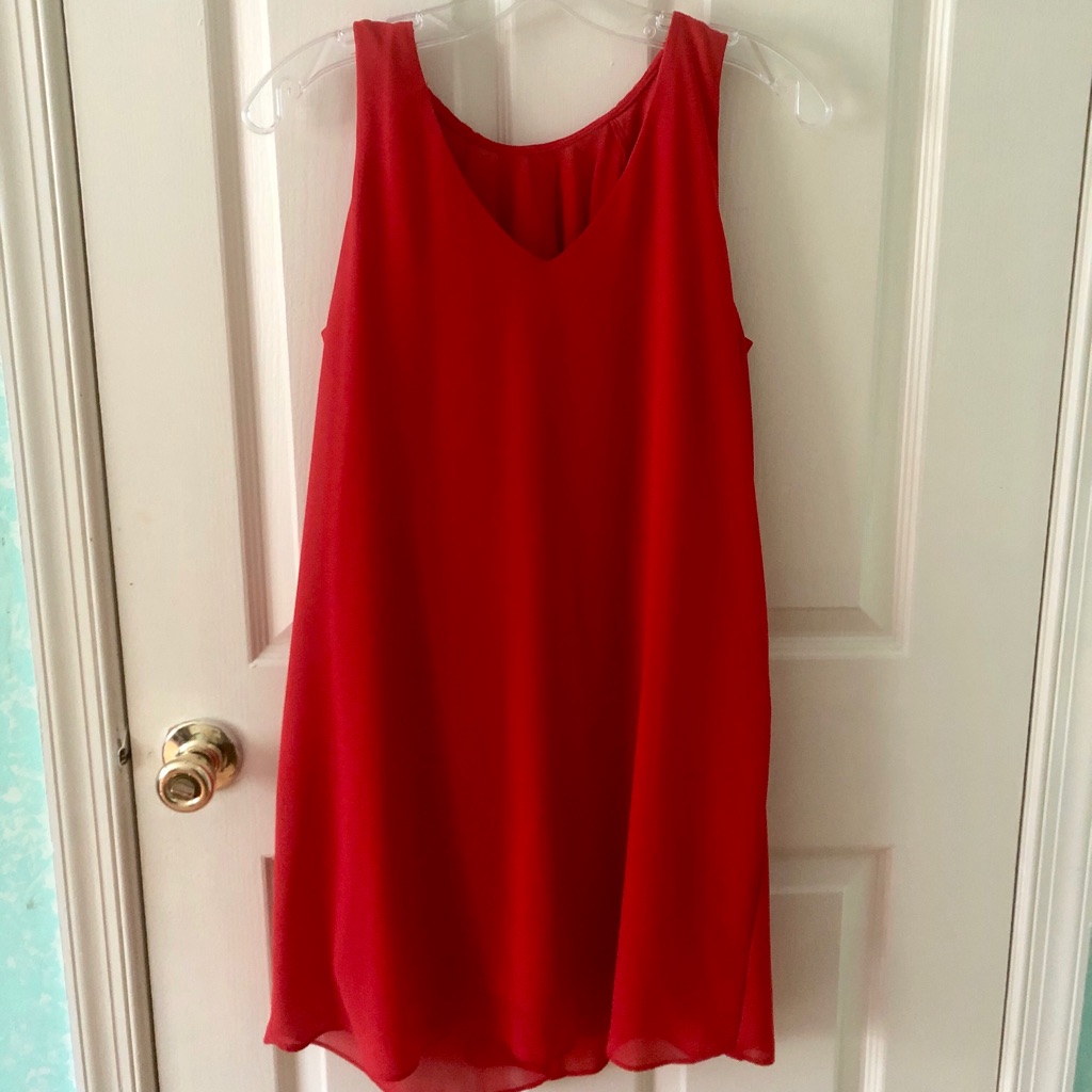 A.Byer Red Formal Dress, Size M